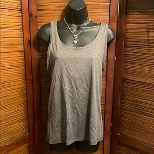 Champion Duodry Women’s workout tank -XL Gray with built-in bra